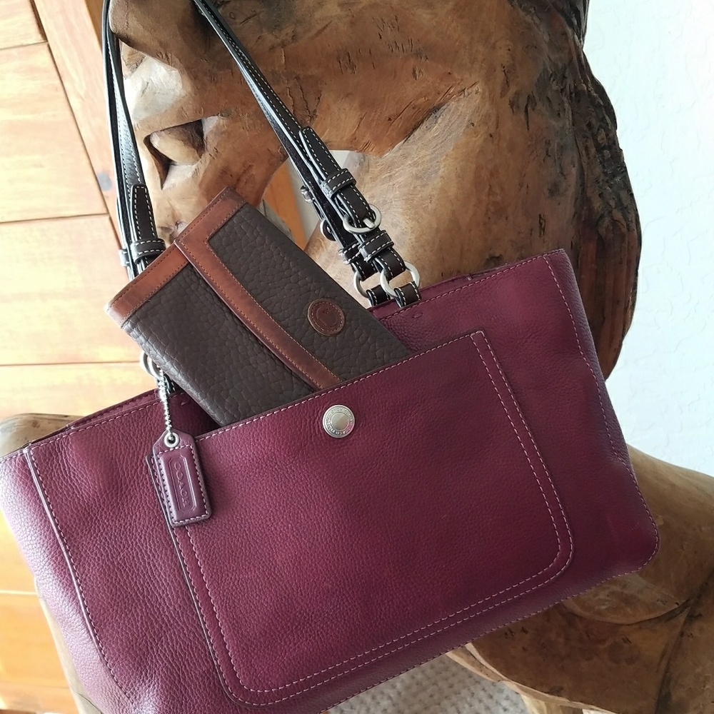COACH CHELSEA  F10892 TOTE & DOONEY BOURKE  WALLET